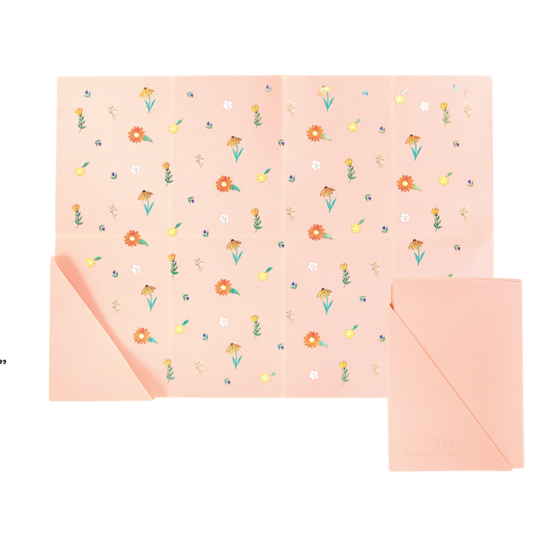 Silicone Placemat - Wildflower Ripe Peach