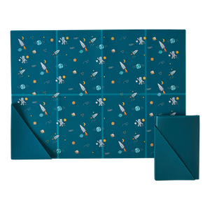 Silicone Placemat || Space Galaxy Blue