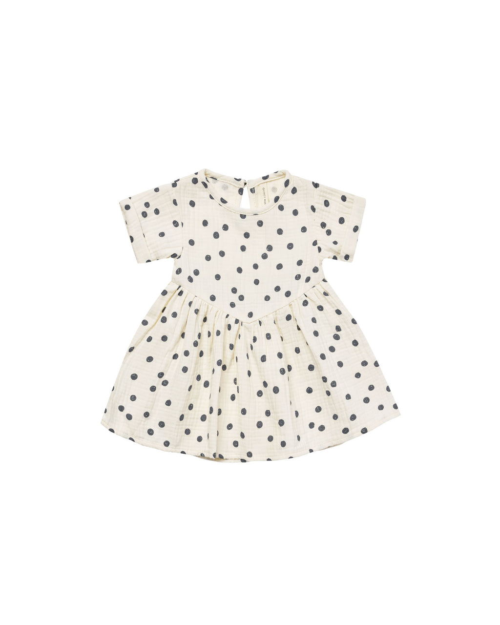 brielle dress set | navy dot