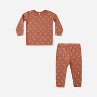 Bamboo Pajama Set - Candy Canes