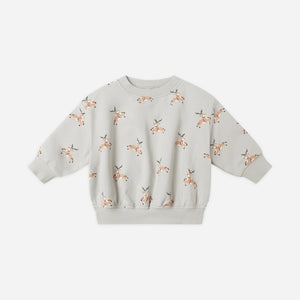 Relaxed Fleece Sweatshirt - Reindeer