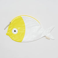 Kids Wet Bag - Finn the Fish Neon Yellow