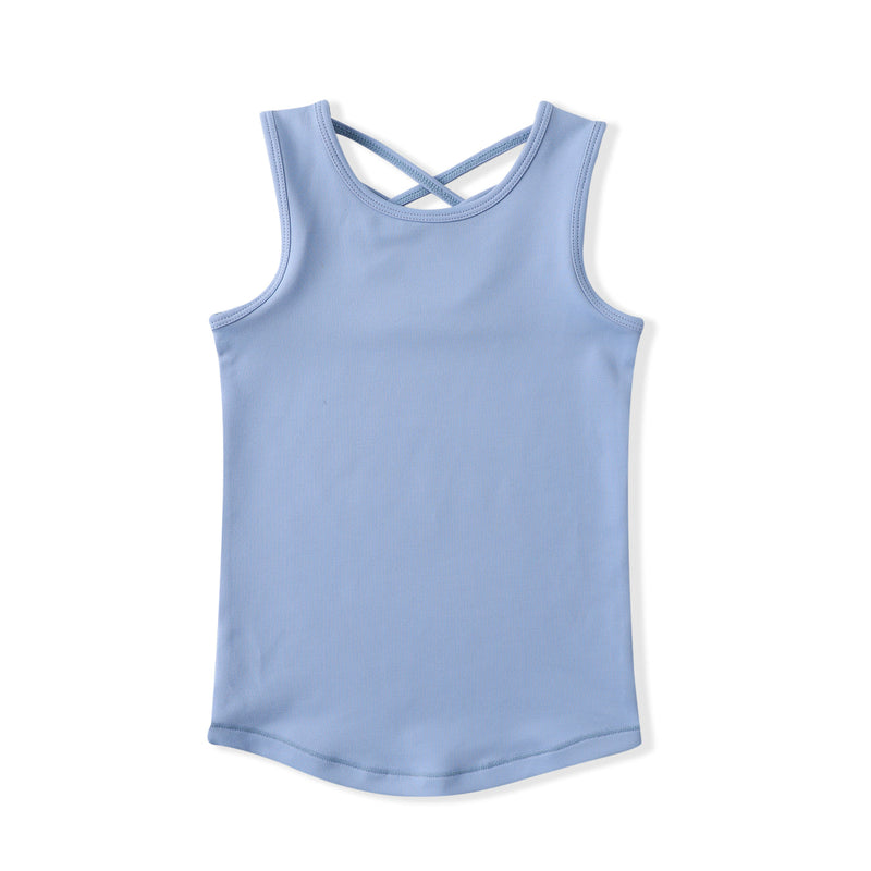 Blue Active Tank Top