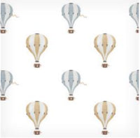 Lulujo Cotton Swaddles - Hot Air Balloons & Clouds