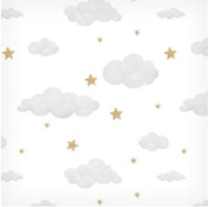 Lulujo Cotton Swaddles - Hot Air Balloons & Clouds