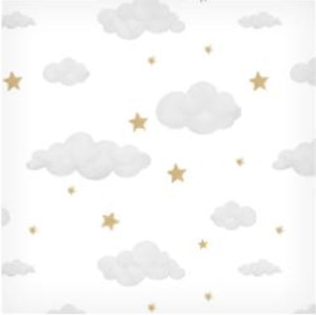 Lulujo Cotton Swaddles - Hot Air Balloons & Clouds