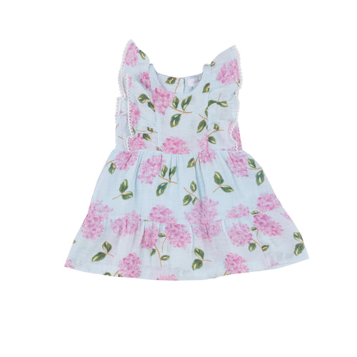 Angel Dear Smocked Bubble with Skirt- Painty Bright Floral main image 0