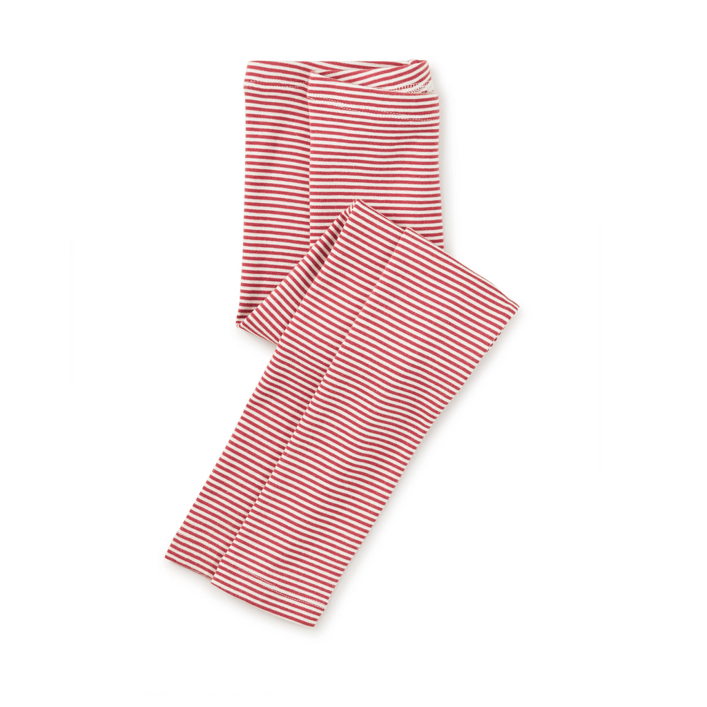 Striped Leggings - Orchid