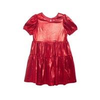 Ruby Red SS Dress