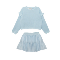 Tutu in the Clouds 2 Piece Set - Blue