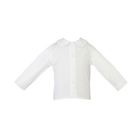 Long Sleeve Collared White Shirt