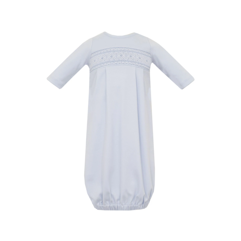 Thomas Boy’s Lt Blue Smocked Sac