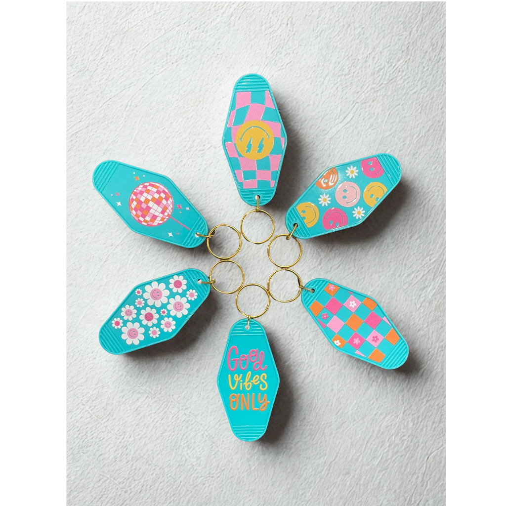 Retro Turquoise Keychains/Bag Charms