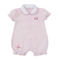 Pink - Fairway Foursome Short Playsuit