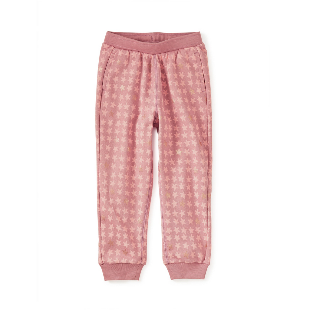 Going Places Joggers - Metallic Stars