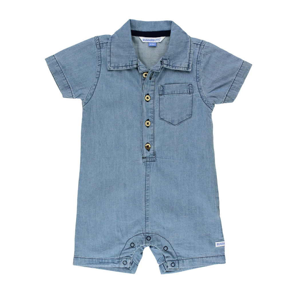 Denim Romper