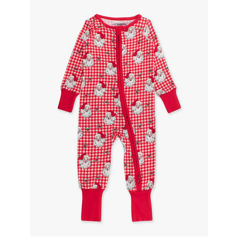 Dear Santa Christmas Red - Convertible PJ One-Piece
