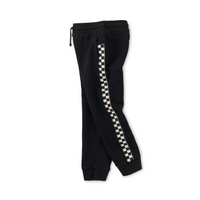 Stripe-Out Joggers - Jet Black
