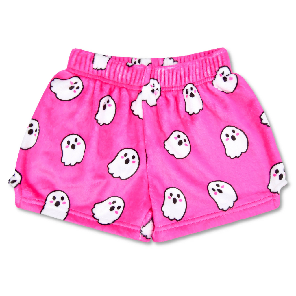 Ghost Plush Shorts - Pink
