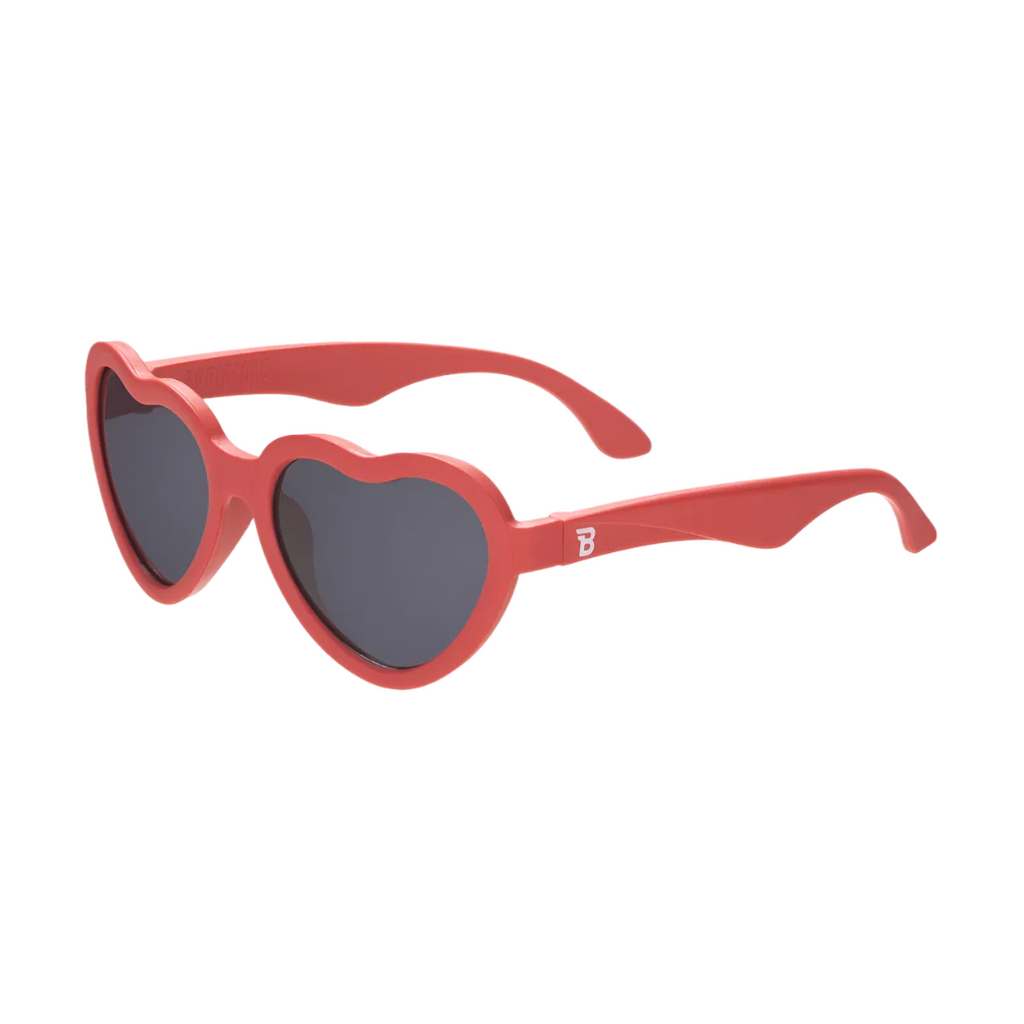 Hearts Sunglasses - Candy Apple Red