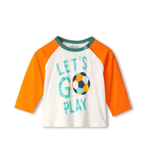 Let's Go Play Long Sleeve Raglan Tee