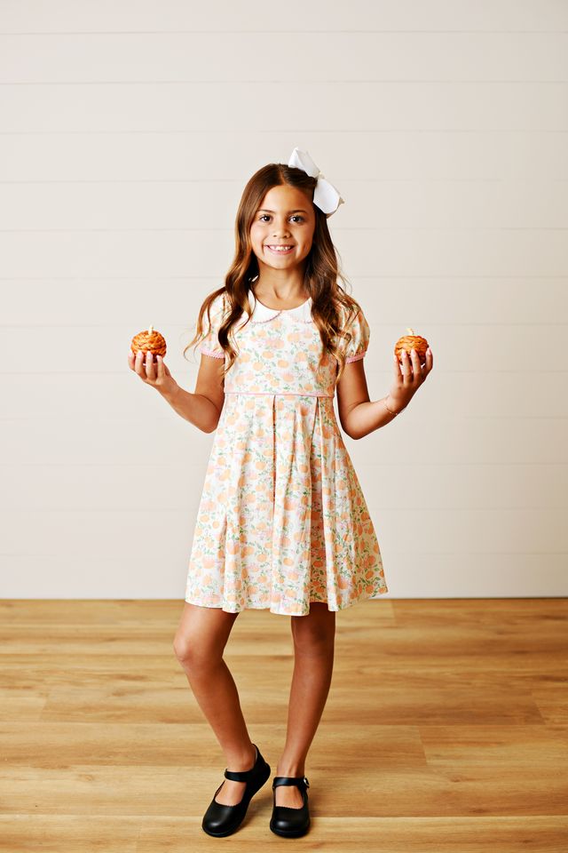 Pumpkins Pleat Proper Dress