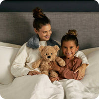 Brown Curly Bear Warmies - 14"