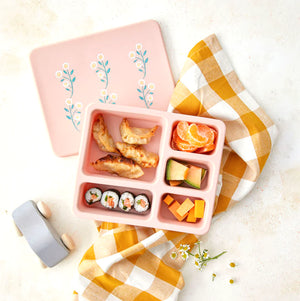 Silicone Bento Box || Wildflower Ripe Peach