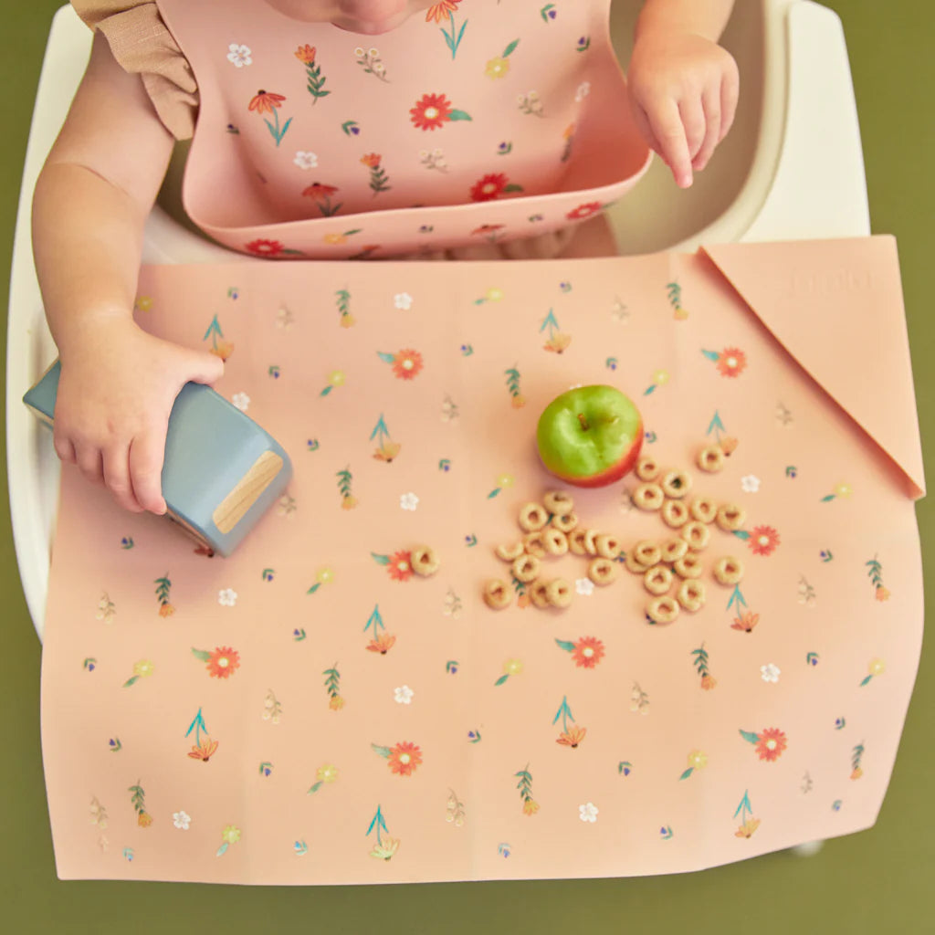 Silicone Placemat - Wildflower Ripe Peach