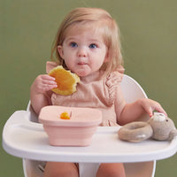 Collapsible Snack Bowl - Wildflower Ripe Peach