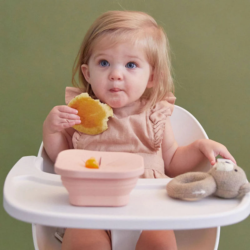 Collapsible Snack Bowl - Wildflower Ripe Peach