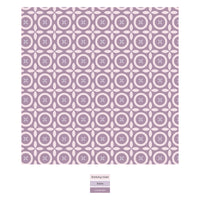 Print Muffin Ruffle 2 Way Zipper Footie - Lavender Flower Lattice