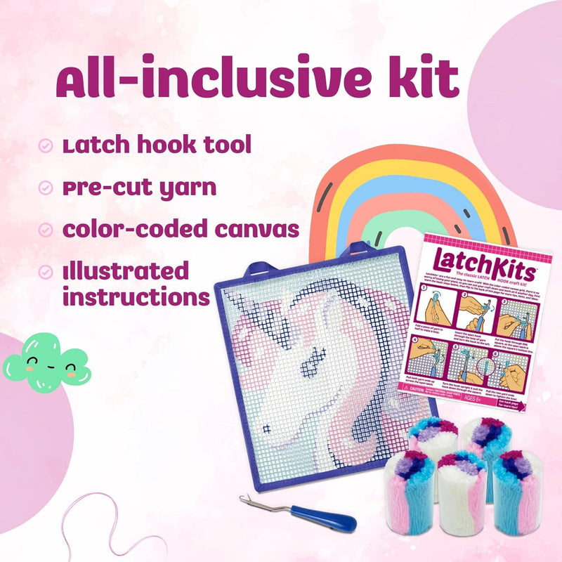 Latchkits Craft Kits - Unicorn - Kids Arts and Crafts