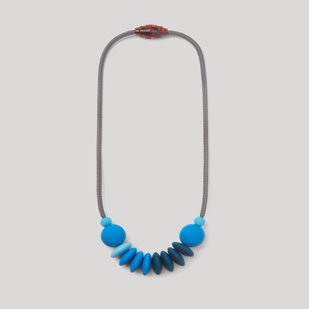 Cobalt Sensory Necklace - 22"