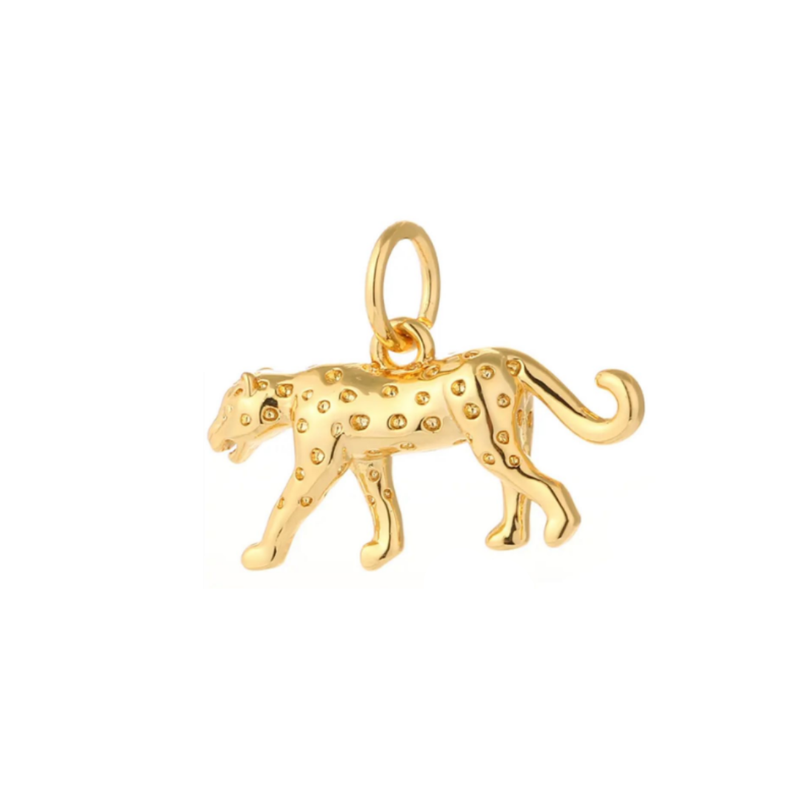 Cheetah Leopard Charm