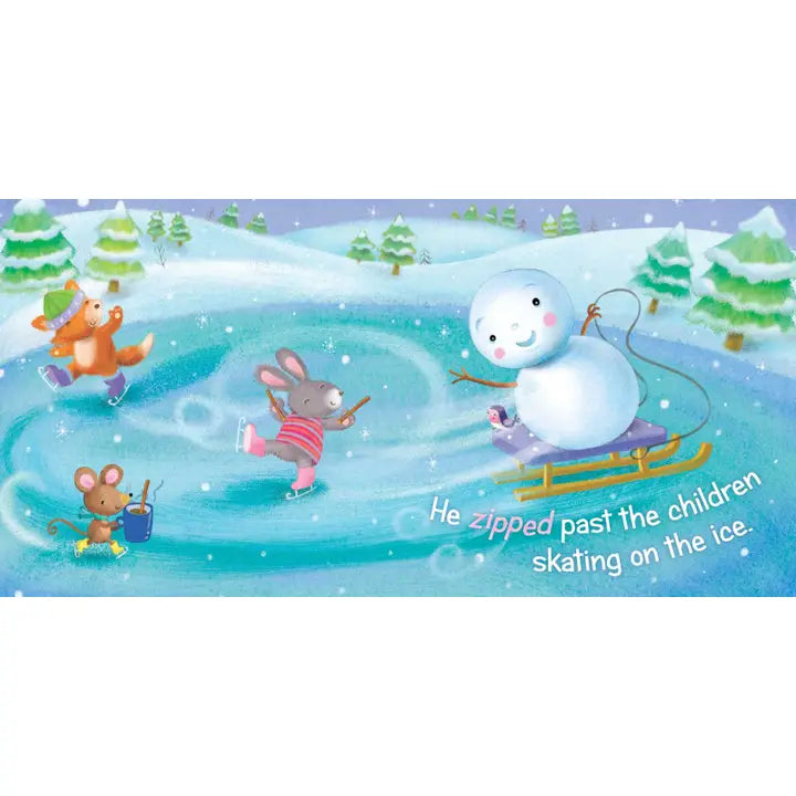 The Itsy Bitsy Snowman - Board Book