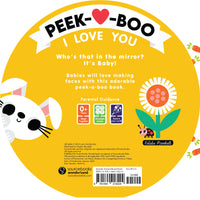 Peek-A-Boo, I Love You! Baby Animals - Mirror Board Book