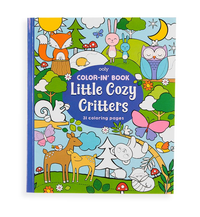 Color-in' Book - Little Cozy Critters