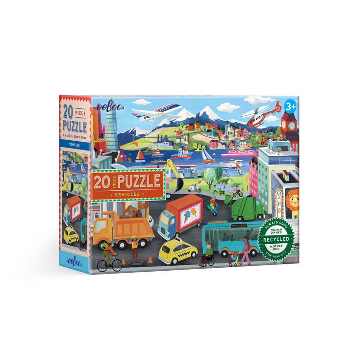 Vehicles 20 Piece Puzzle