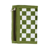 Checkered Boy Wallet - Green