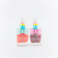 Peachy Rainbow Nail Polish Duo