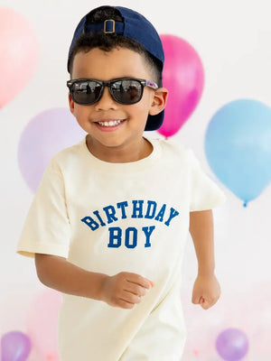 Birthday Boy Varsity Short Sleeve T-Shirt