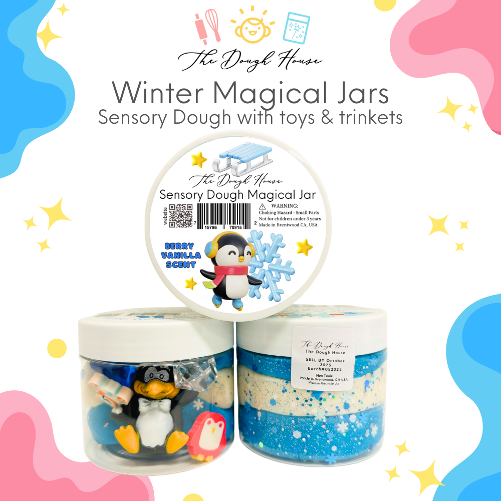 Winter Magical Dough Jar: Winter