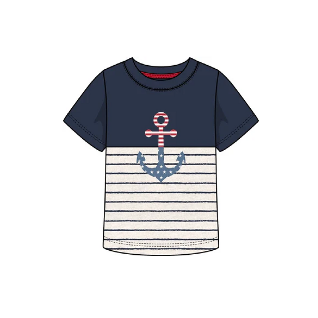 Mix Up Anchor Tee