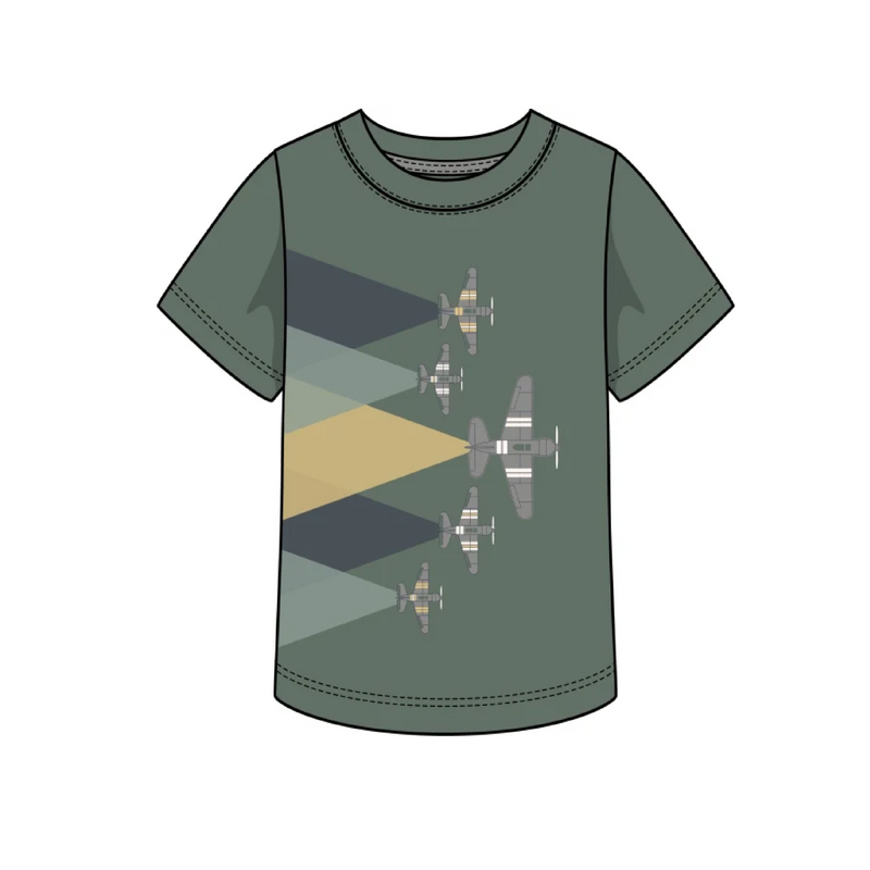Airshow Tee - Forest Green