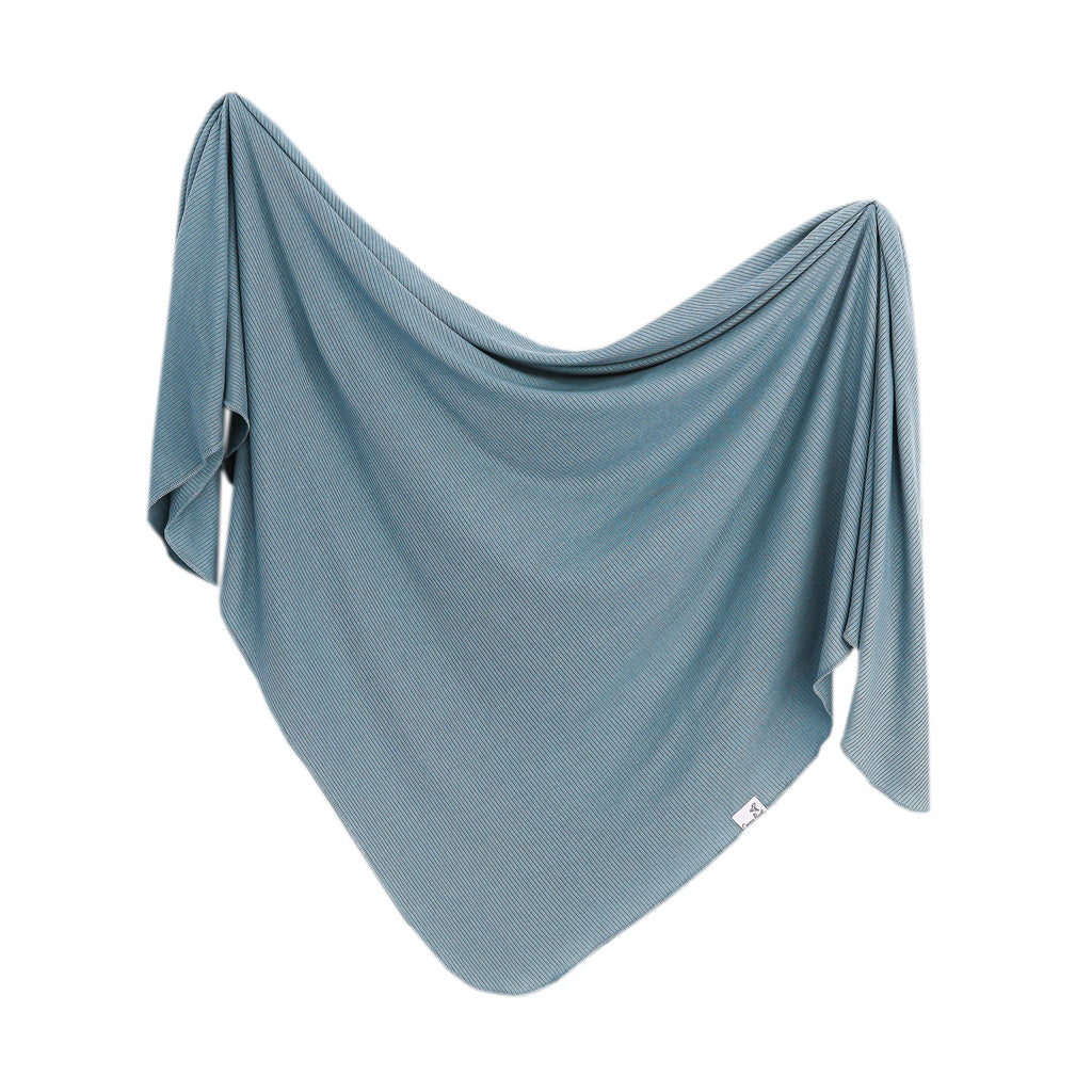 Atlantic - Rib Knit Swaddle Blanket