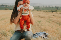 Burnt Orange Classic Baby Pants