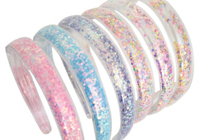 Sequin Shaker Headband: Multi Star