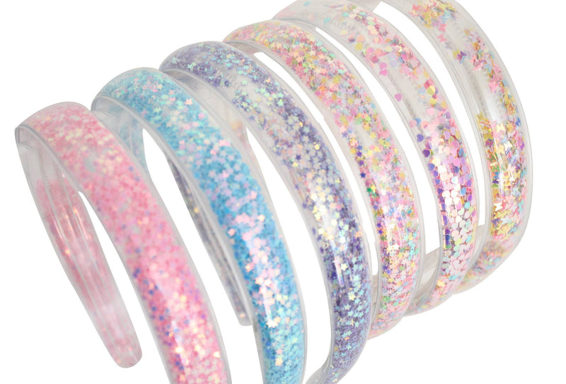 Sequin Shaker Headband: Multi Star