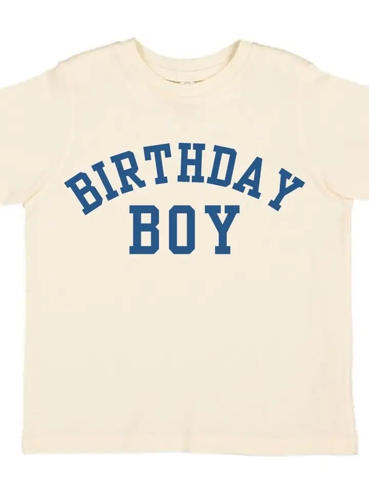 Birthday Boy Varsity Short Sleeve T-Shirt